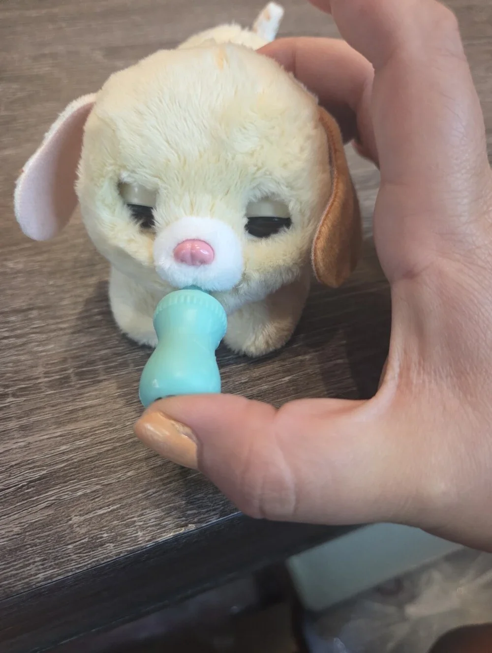 Just Play furReal Newborns Puppy Interactive Pet, Small Plush Puppy w/ Sound